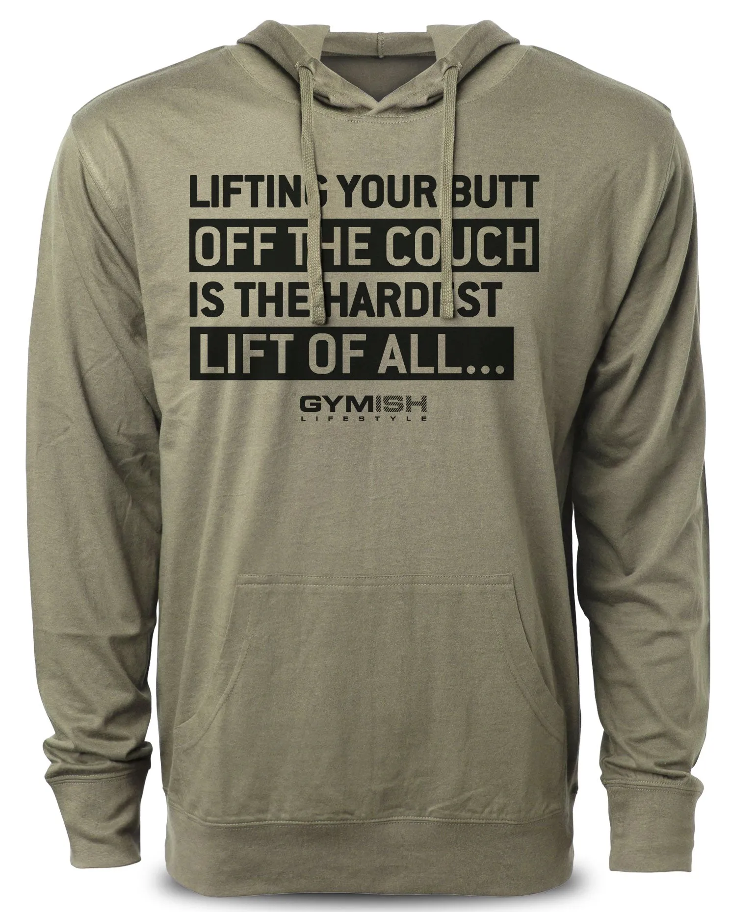 081. Hardest Lift Workout Hoodie for Men