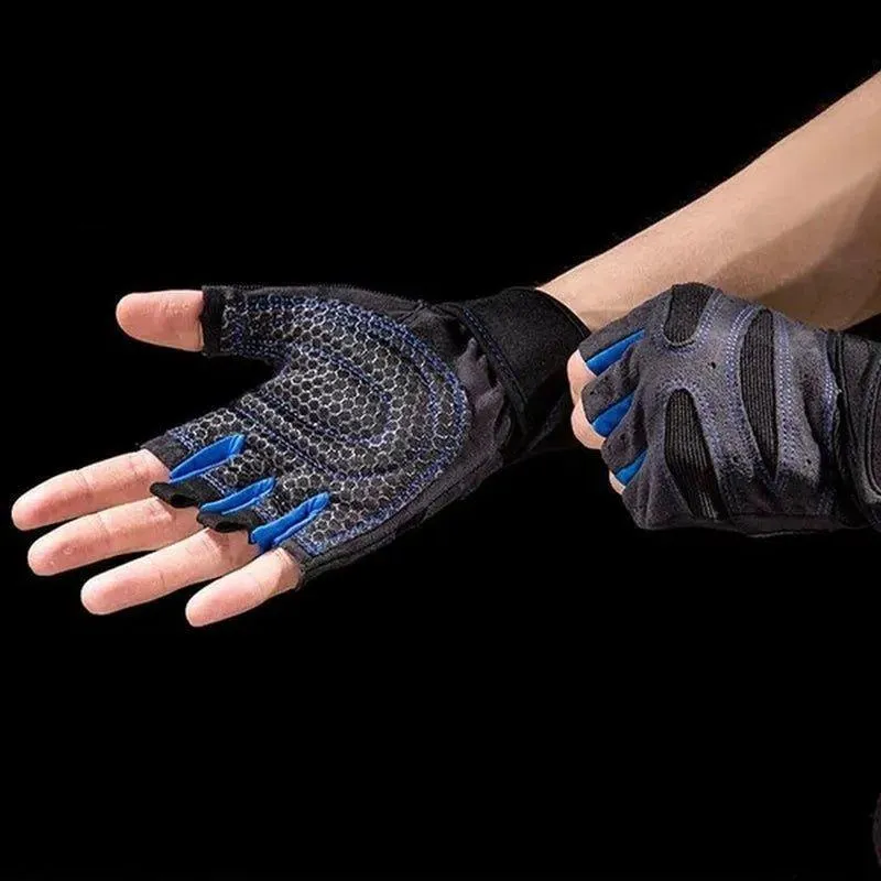 1 Pair Gym Fitness Gloves Anti-Skid Guantes Weight Lifting for Sport