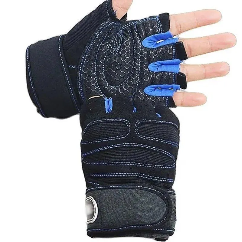 1 Pair Gym Fitness Gloves Anti-Skid Guantes Weight Lifting for Sport