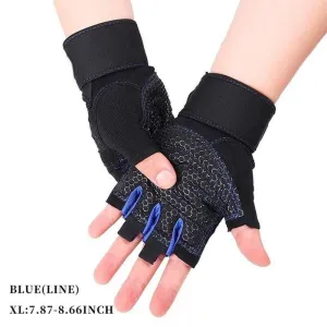 1 Pair Gym Fitness Gloves Anti-Skid Guantes Weight Lifting for Sport