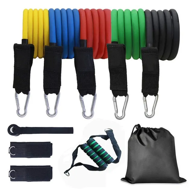11/12pcs Pull Rope Strength Training Resistance Bands