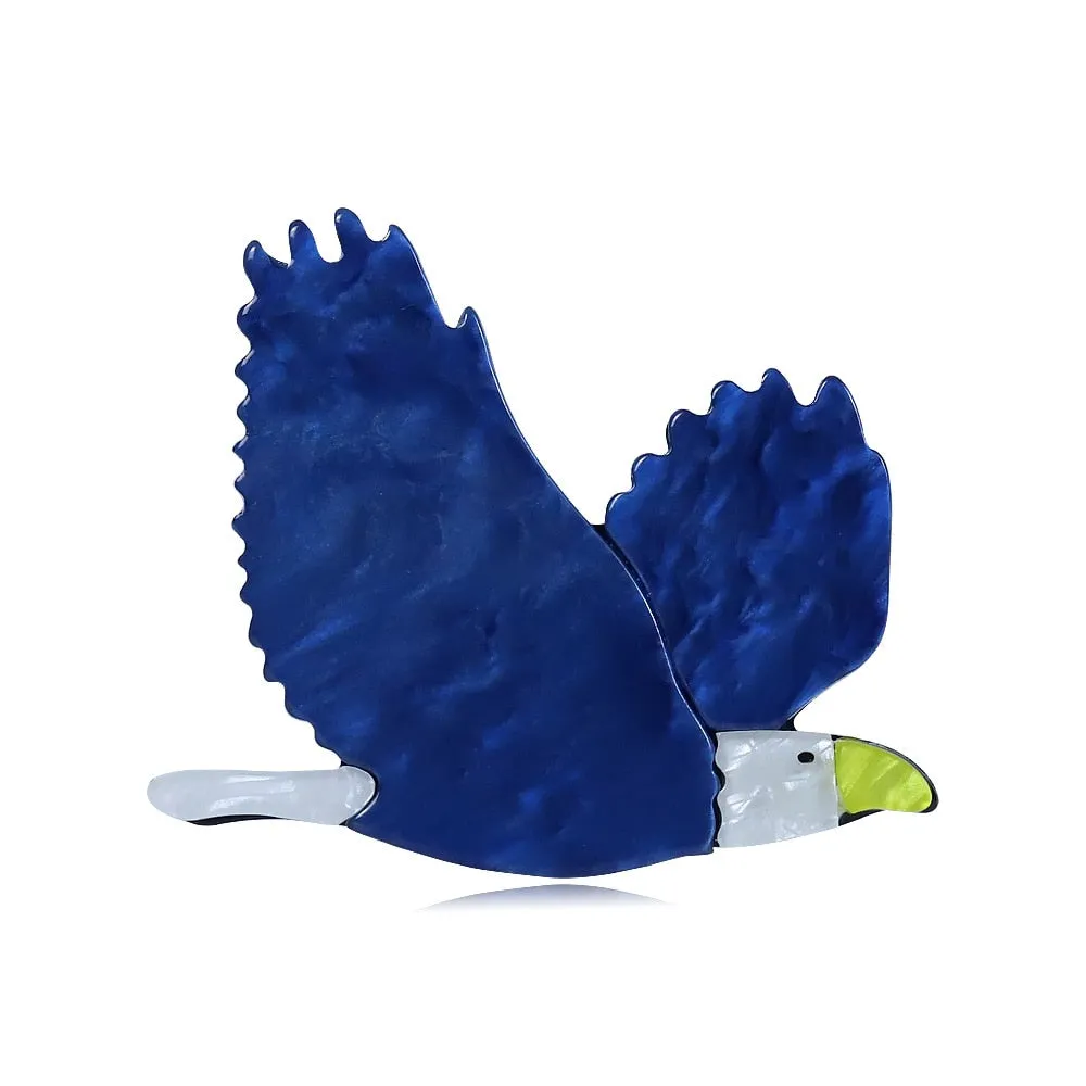 Acrylic Eagle Brooches For Women And Men