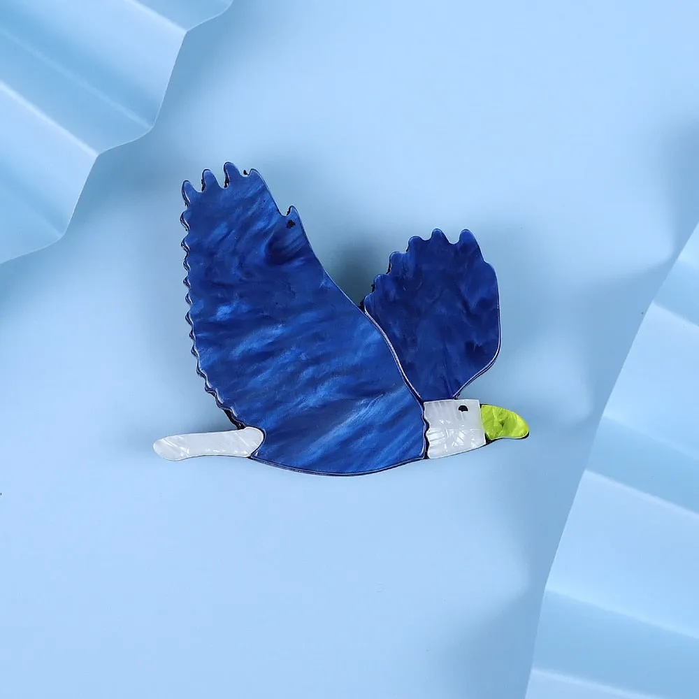 Acrylic Eagle Brooches For Women And Men