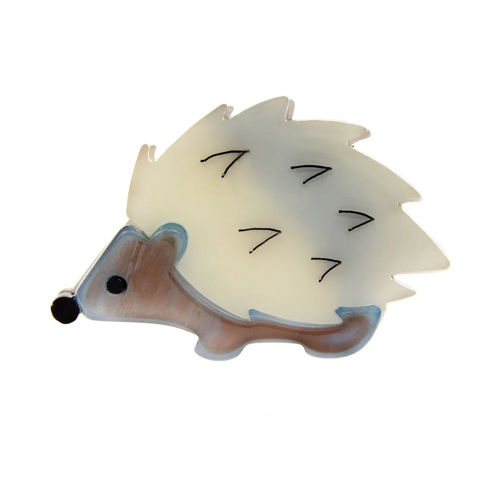 Acrylic Hedgehog Brooches For Women
