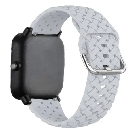 Amazfit GTS 2 Braided Silicone Strap (Grey)