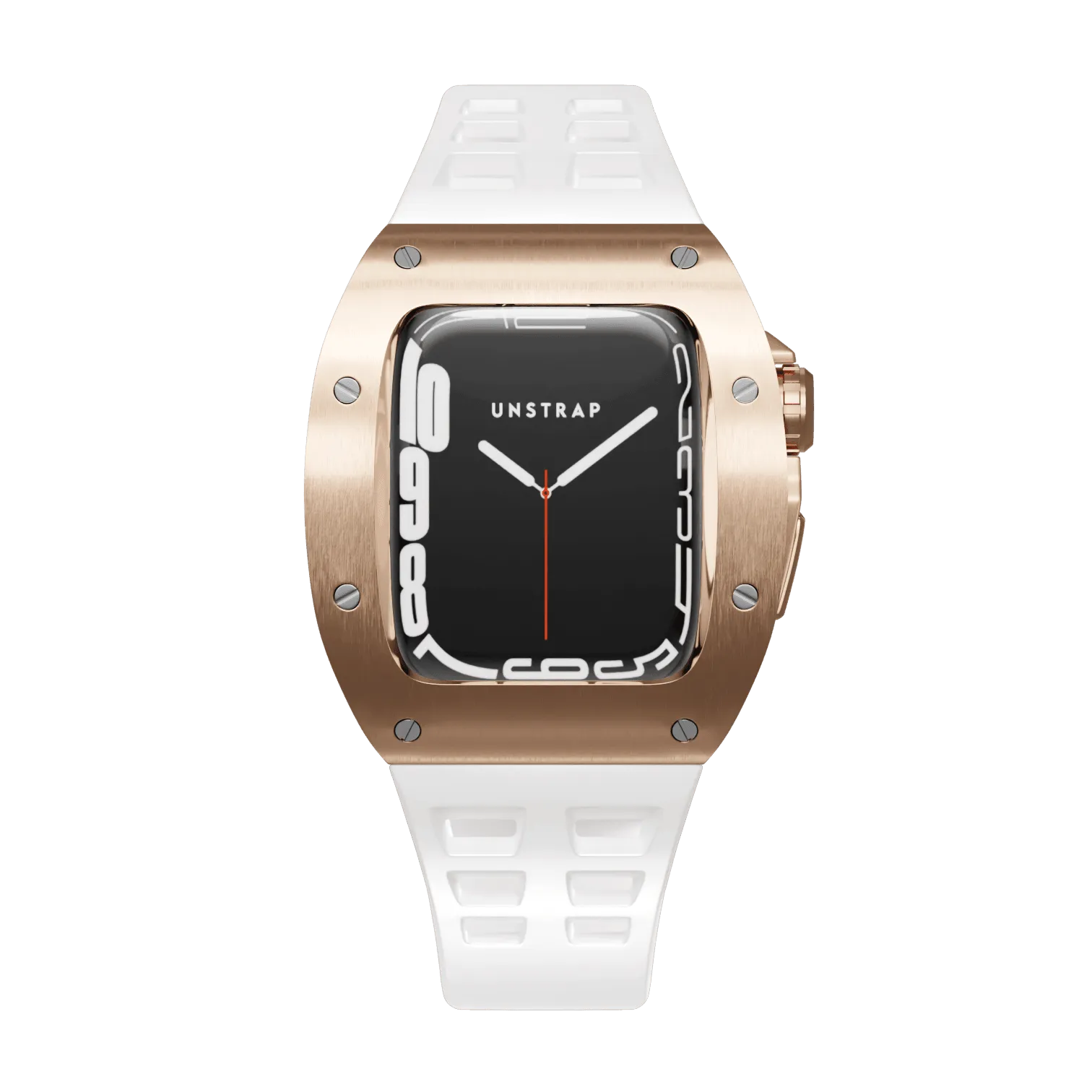 Apple Watch Case Rose Gold White MC - Rubber