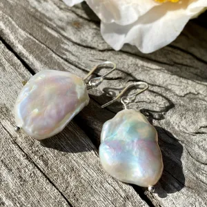 Baroque Pearl Drop Earrings