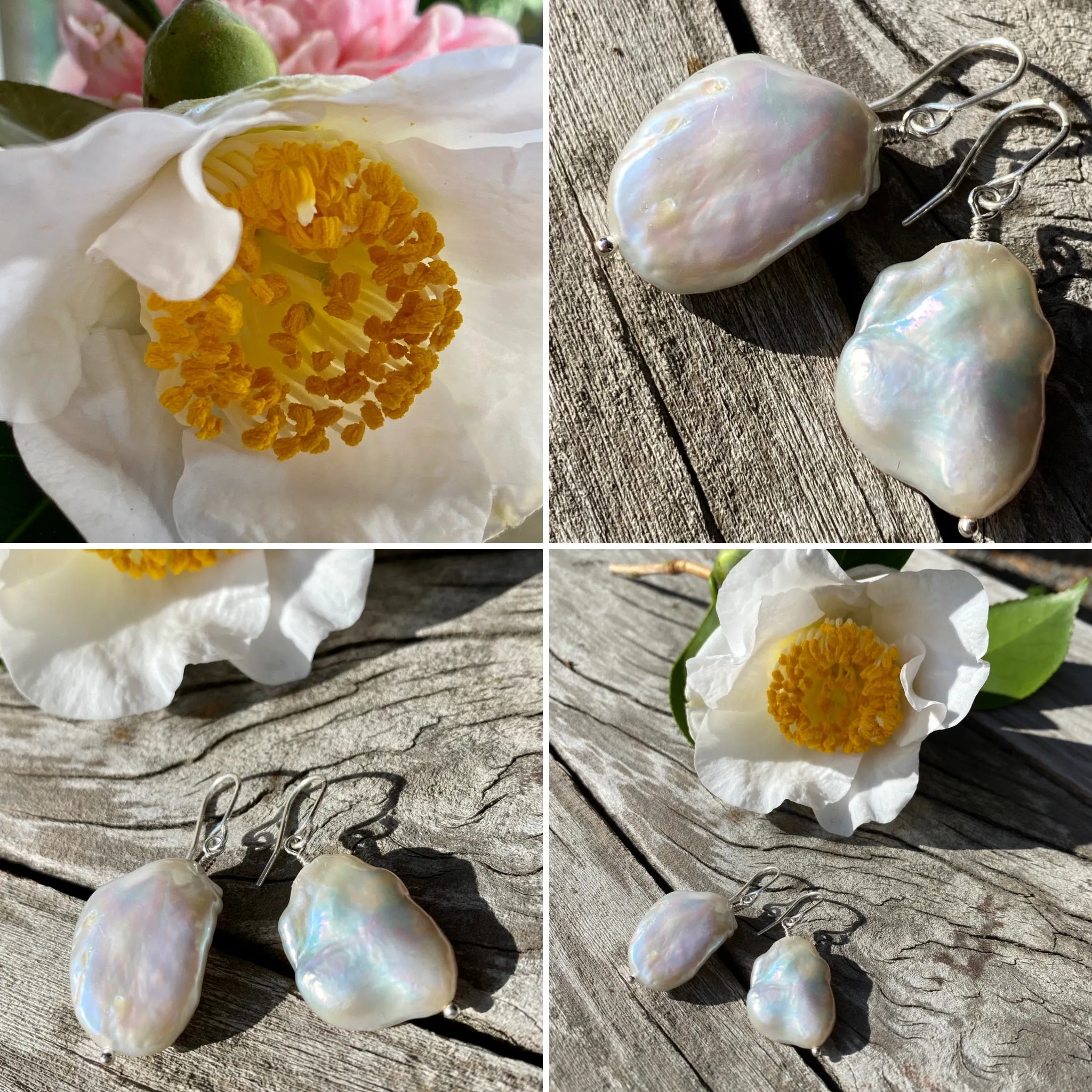 Baroque Pearl Drop Earrings