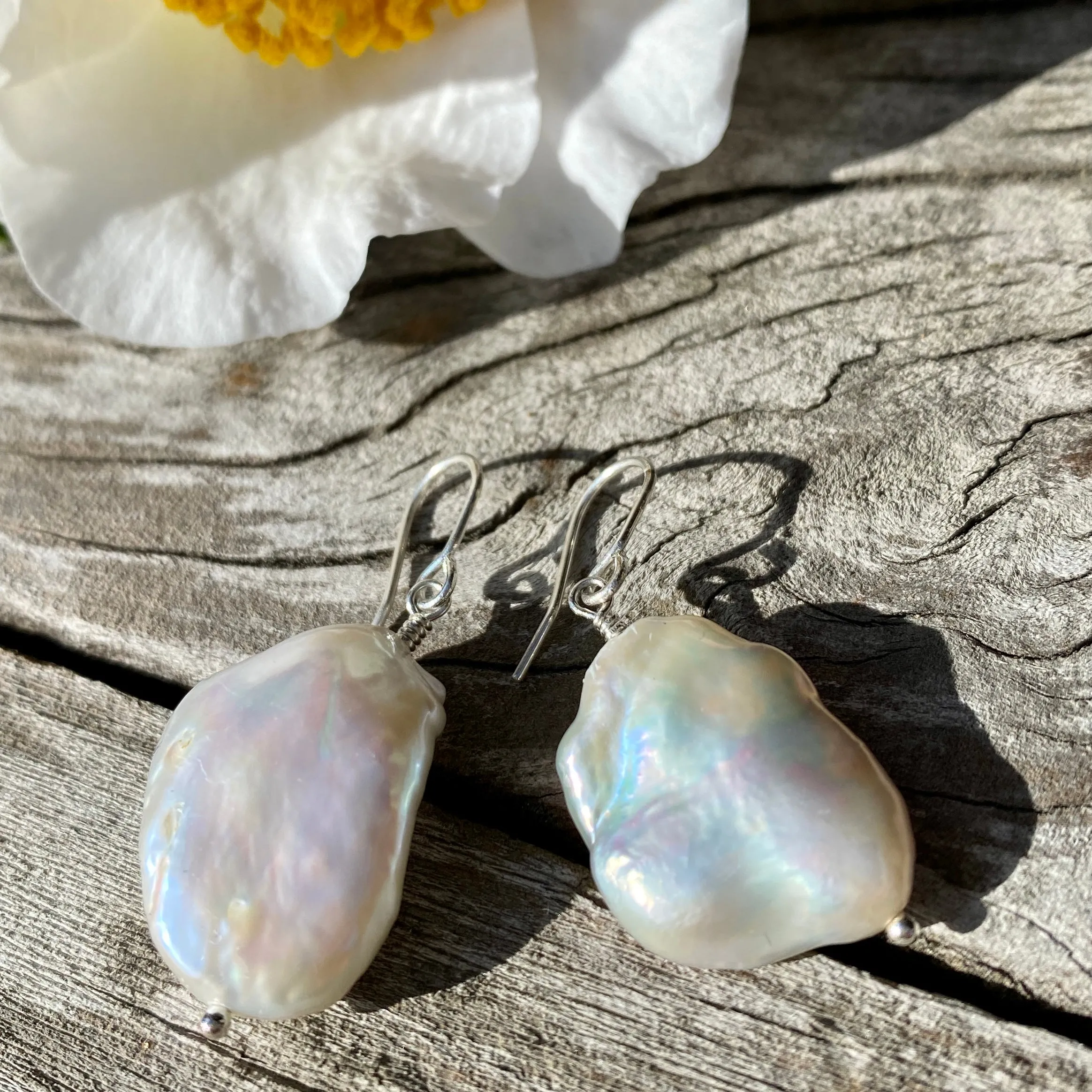 Baroque Pearl Drop Earrings