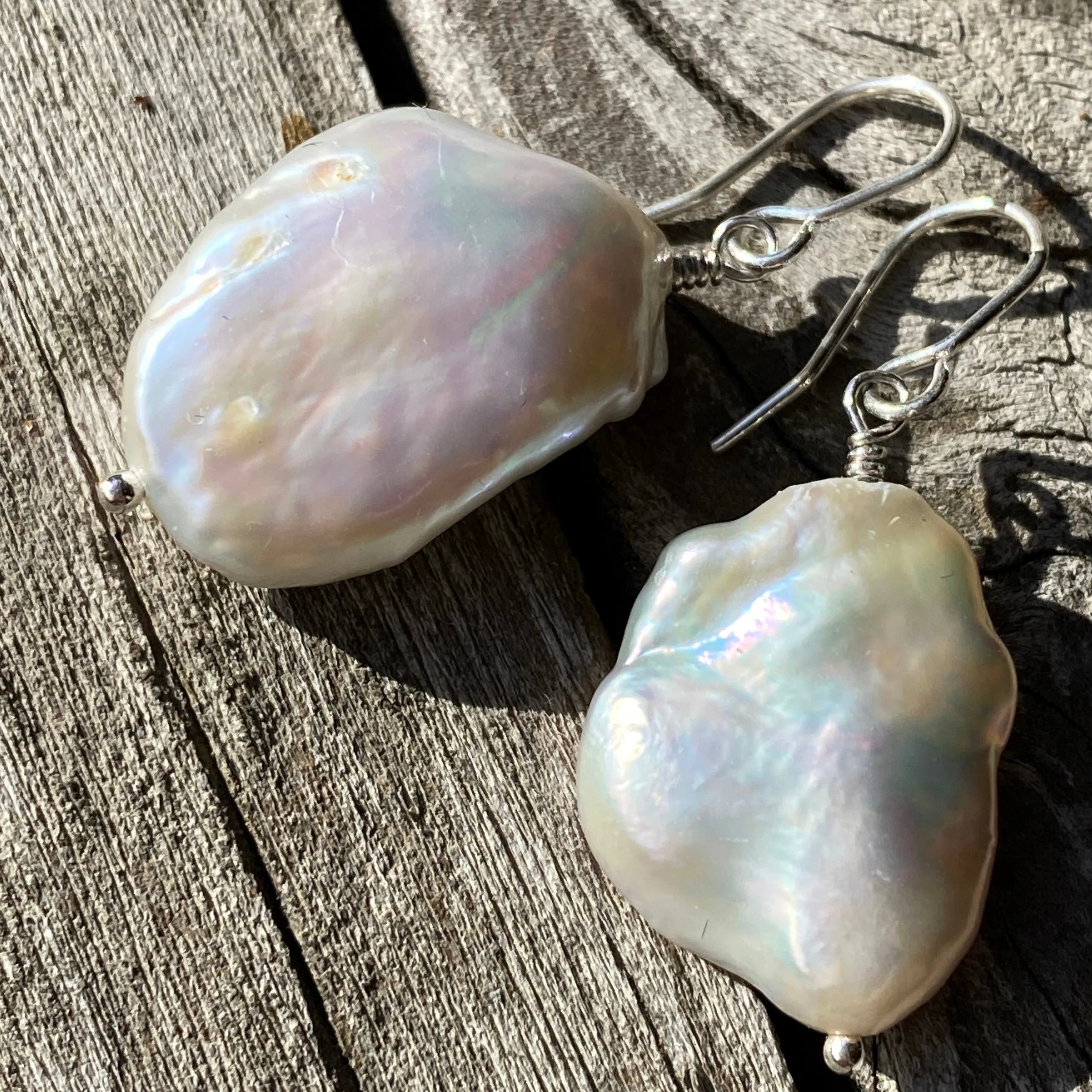 Baroque Pearl Drop Earrings