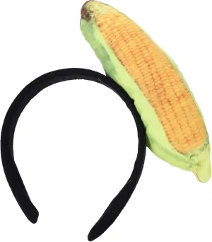 Beaupretty Makeup Headband Spa Headband Ice Cream Corn Cob Headband Skincare Headband for Women for Face Washing Halloween Masquerade Cosplay Party