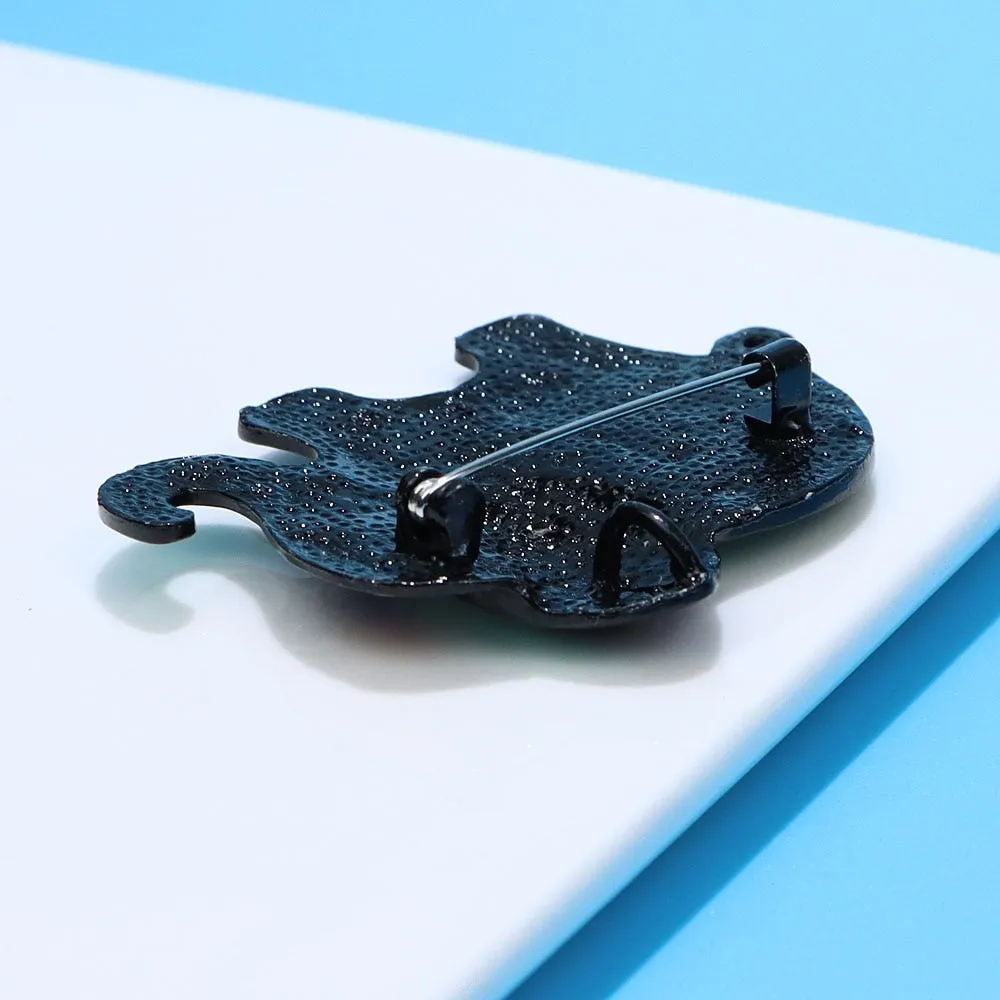 Beautiful Enamel Elephant Brooches For Women Animal Pin Cartoon Design Kids Accessories