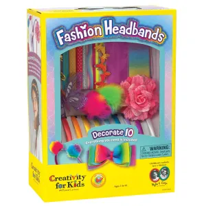 Creativity for Kids - Fashion Headbands Craft Kit - Create 10 Unique Headbands