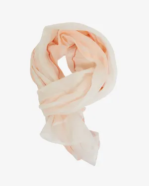 Elms and King Scarf BLUSH STRIPE PEACH