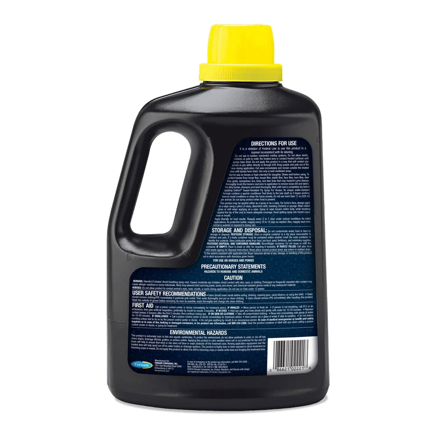 Endure Sweat-Resistant Fly Control