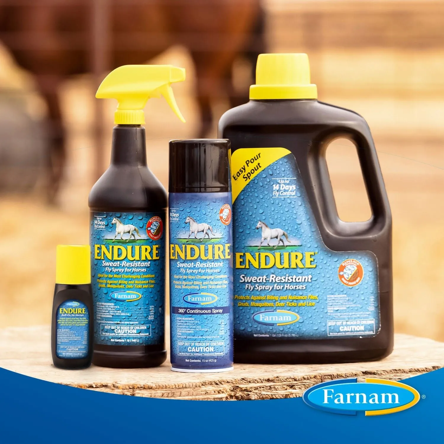 Endure Sweat-Resistant Fly Control