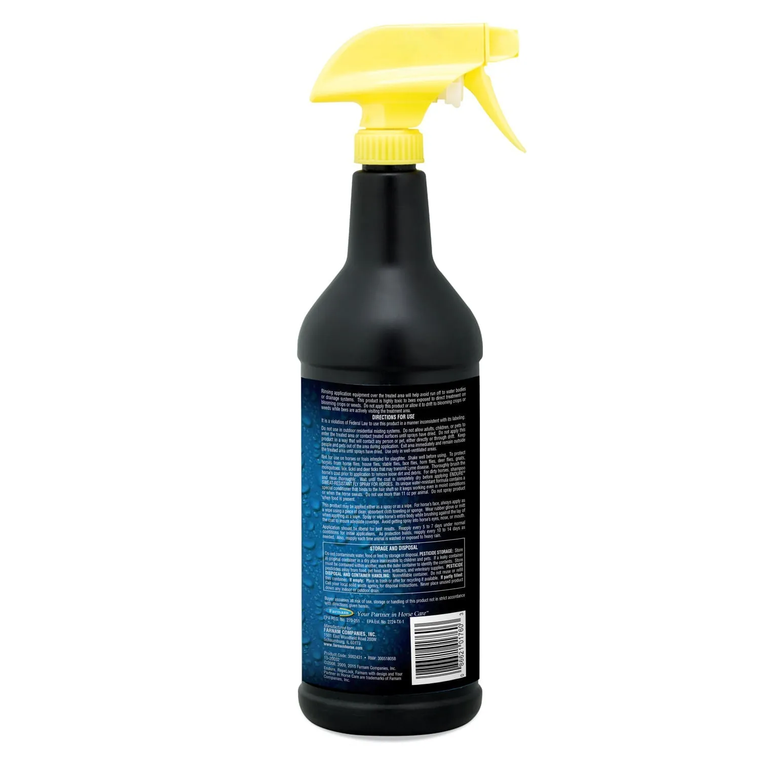 Endure Sweat-Resistant Fly Control