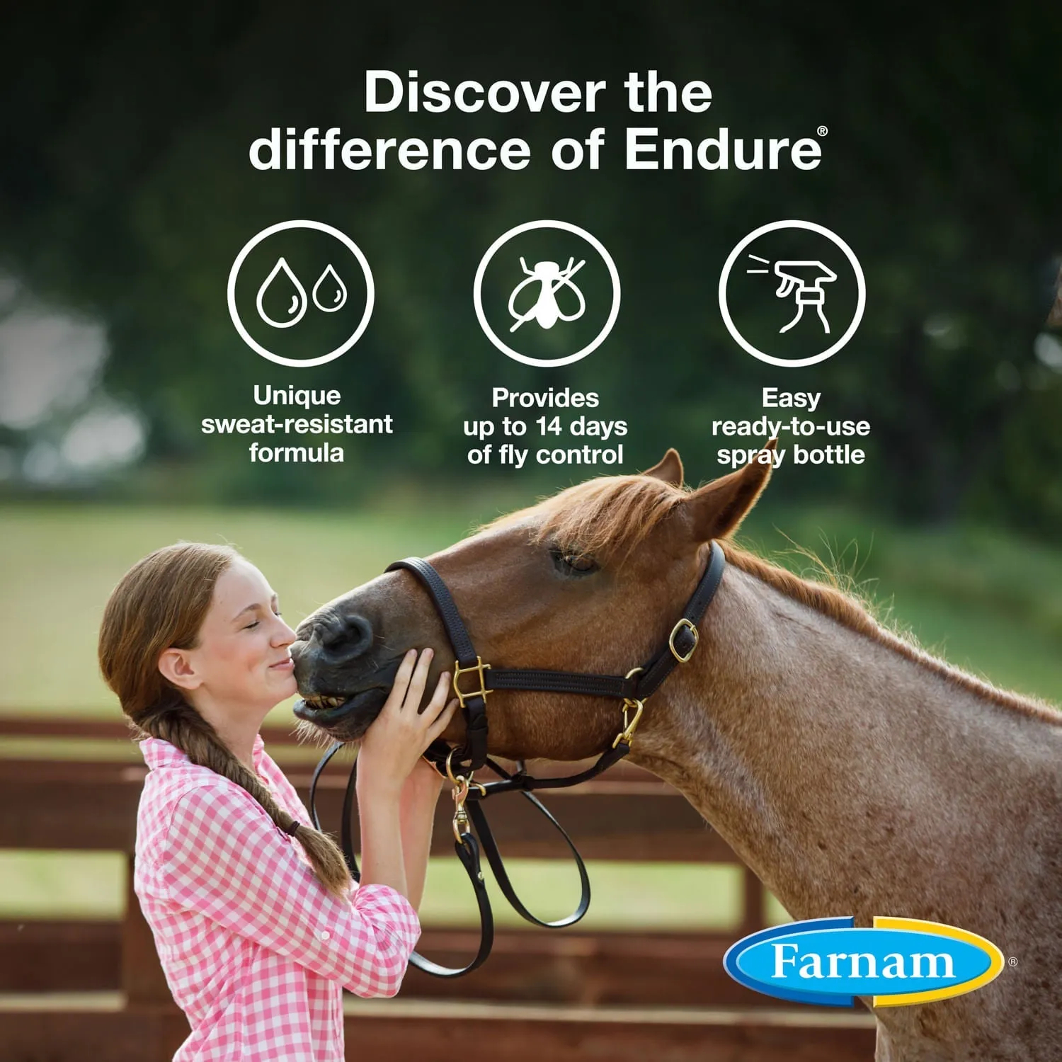 Endure Sweat-Resistant Fly Control