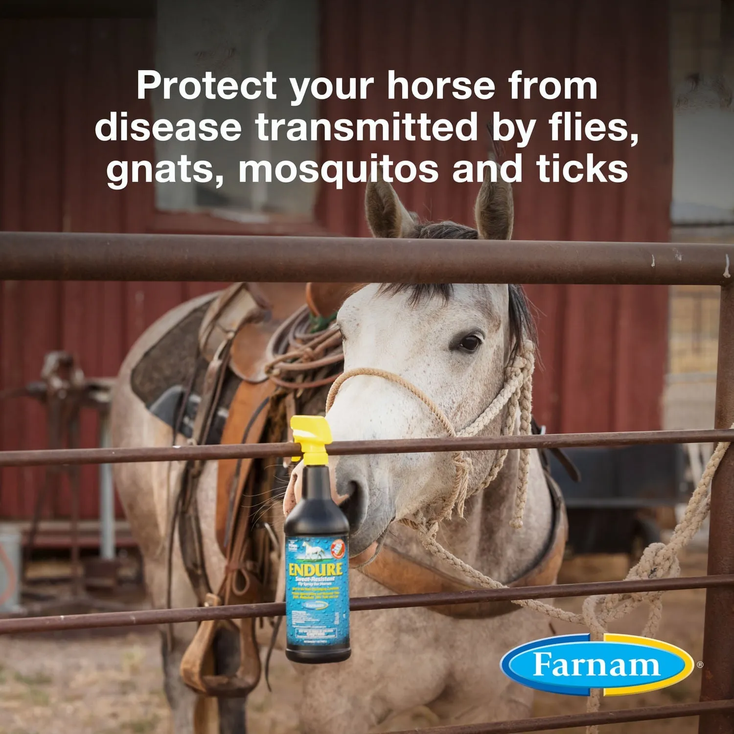 Endure Sweat-Resistant Fly Control