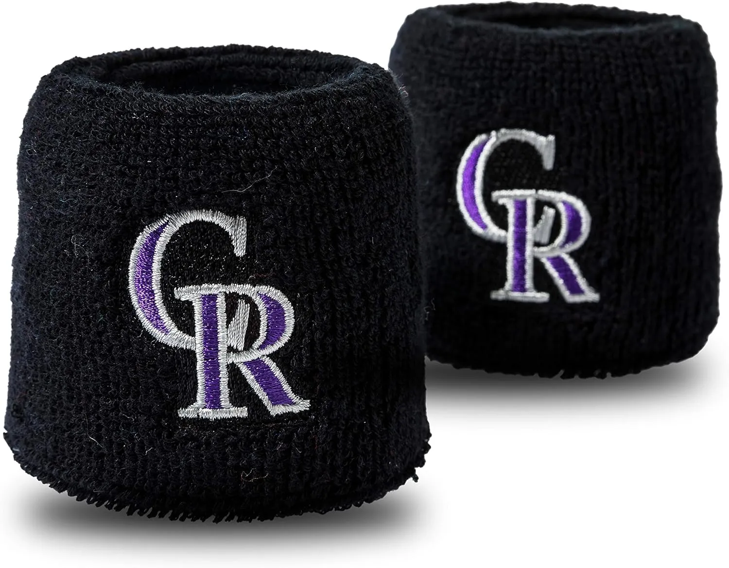 Franklin Sports MLB Team Licensed Baseball Wristbands - MLB Team Logo Sweat Wristbands - Great for Costumes   Uniforms - Pair
