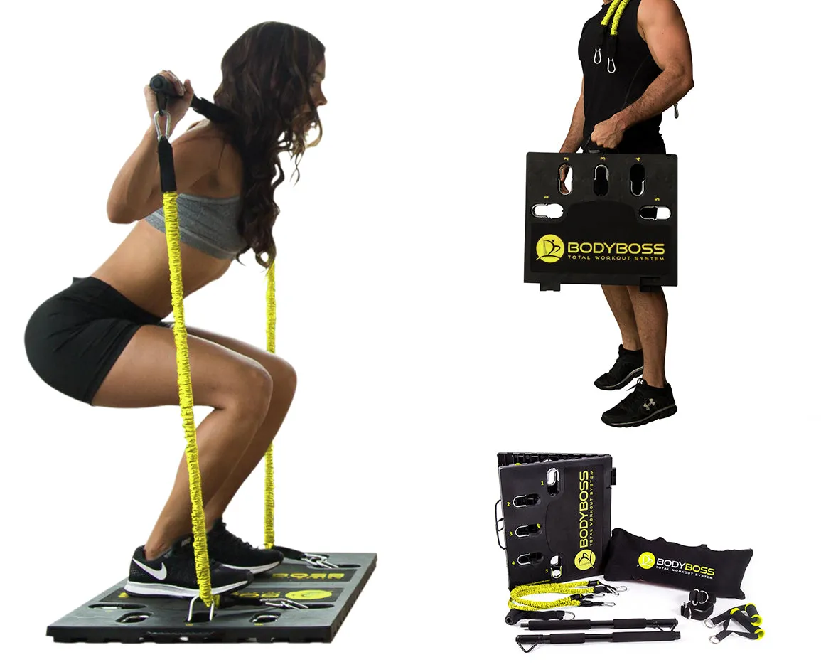 Full Portable Home Gym Workout Package   Resistance Bands