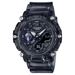 G-Shock DUO Carbon Sound Wave Transparent Mens Watch GA2200SKL-8A