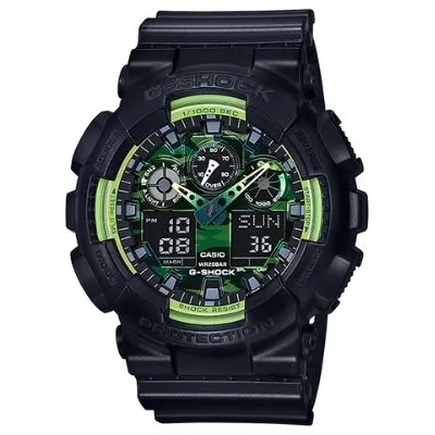 G-Shock Sporty Illumi Series: GA100LY-1A