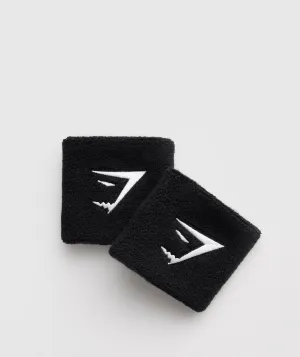 Gymshark Sharkhead Sweat Bands - Black