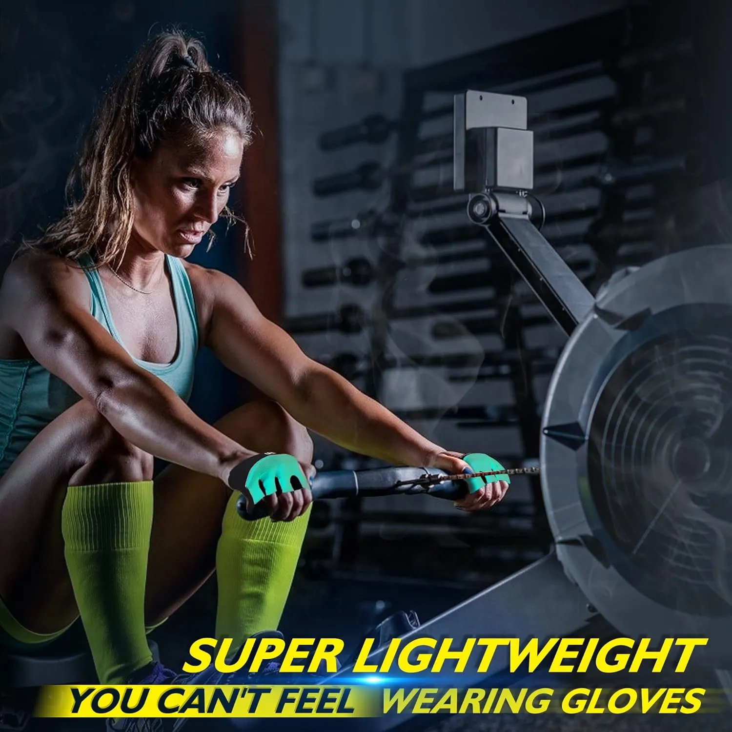 ihuan New Weight Lifting Gym Workout Gloves Men & Women, Great for Weightlifting, Exercise, Training, Fitness