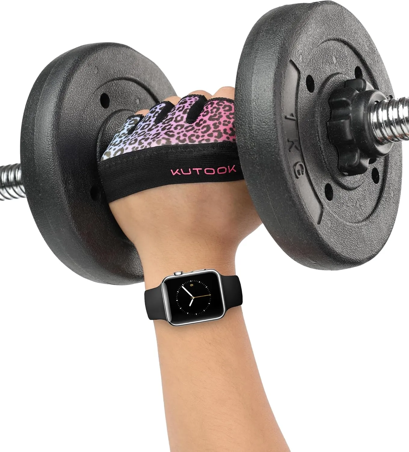 KUTOOK Weight Lifting Gloves for Women Gym Workout Gloves with Palm Protection & Extra Grip Breathable Exercise Gloves for Men Fitness