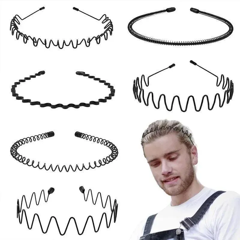 Metal Headbands, Durable Steel, Unisex, Comfortable Fit, Various Shapes, Perfect for Performances, Parties, and Everyday Wear