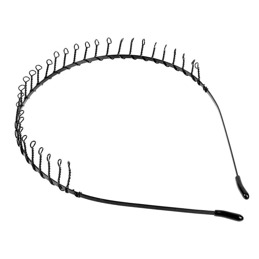 Metal Headbands, Durable Steel, Unisex, Comfortable Fit, Various Shapes, Perfect for Performances, Parties, and Everyday Wear
