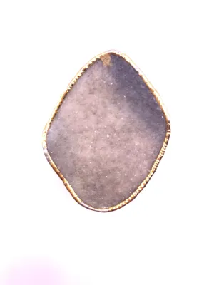 Natural Druzy Ring