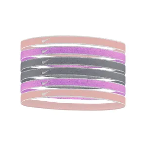 Nike Swoosh Sport Headbands 6 Pack 'Red/Silver/Fuchsia'