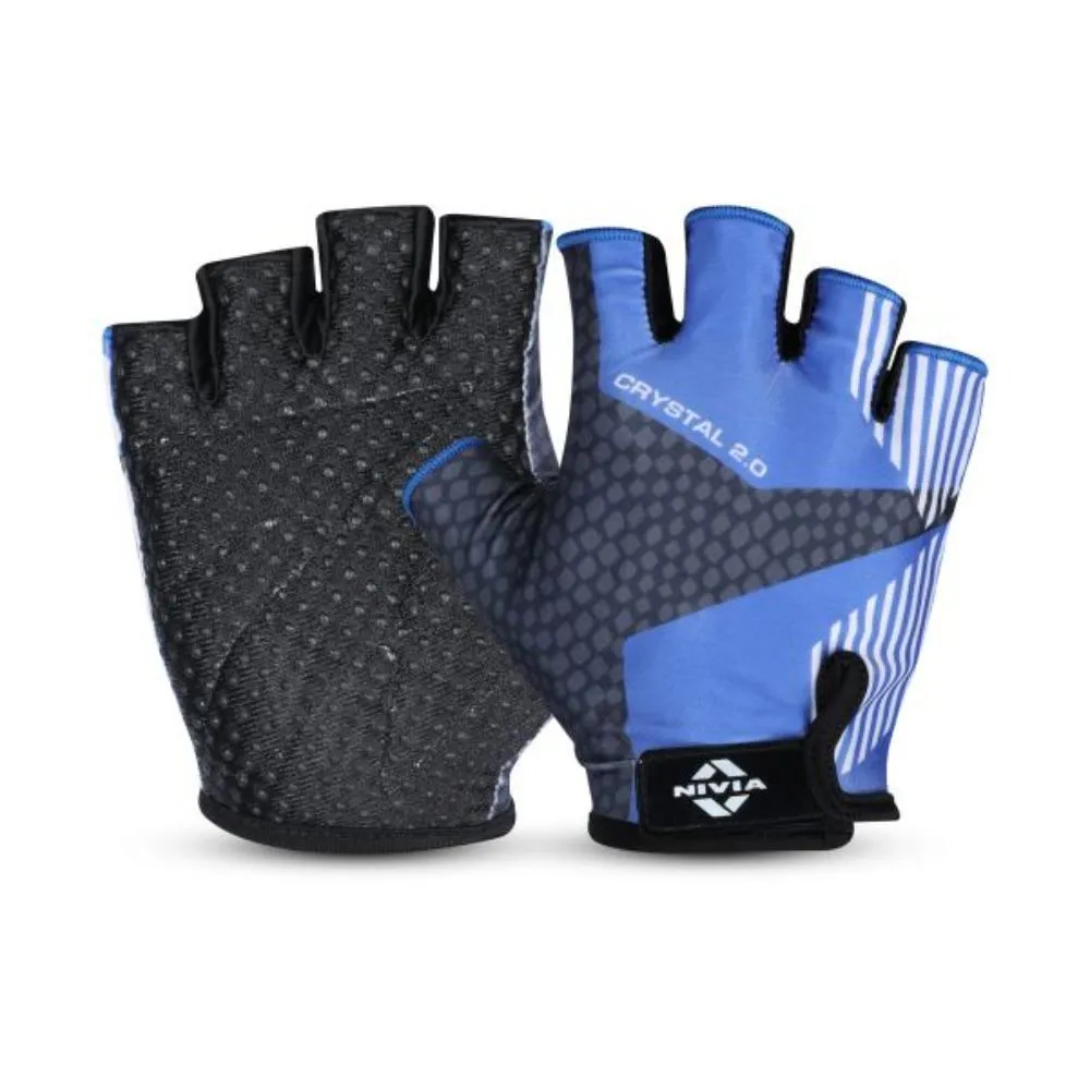 Nivia Crystal 2.0 Fitness Glove Medium - Purple