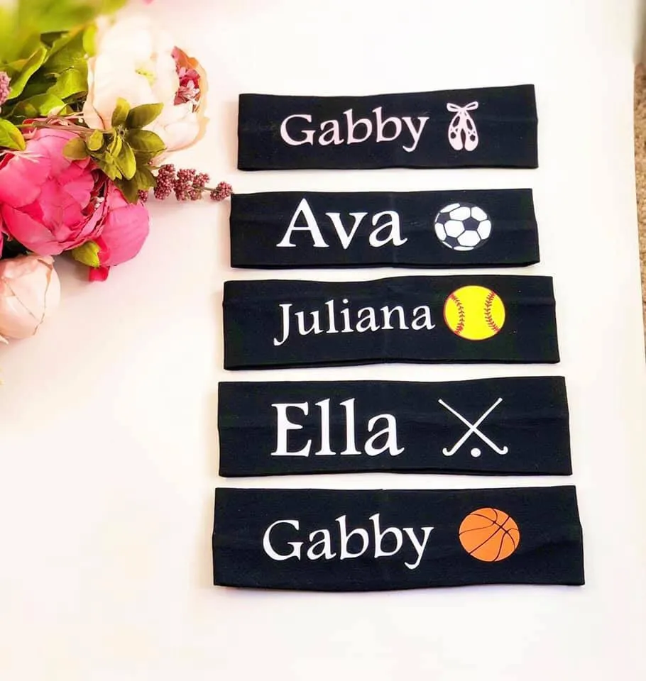 Personalized Sport Headbands