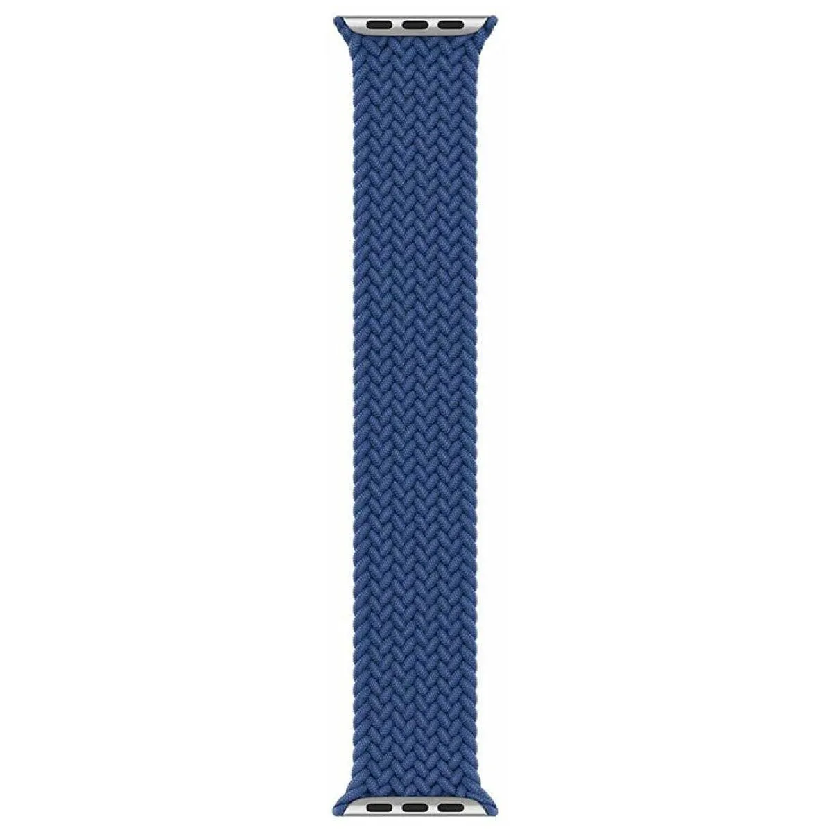 Solo Loop Bands Compatible With Apple Watch Band for 42MM 44MM 45MM L-Blue
