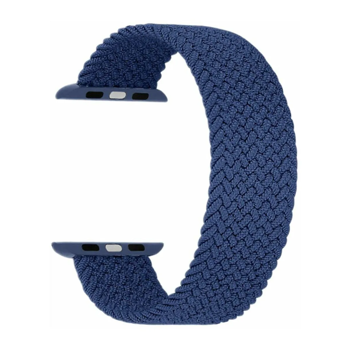 Solo Loop Bands Compatible With Apple Watch Band for 42MM 44MM 45MM M-Blue