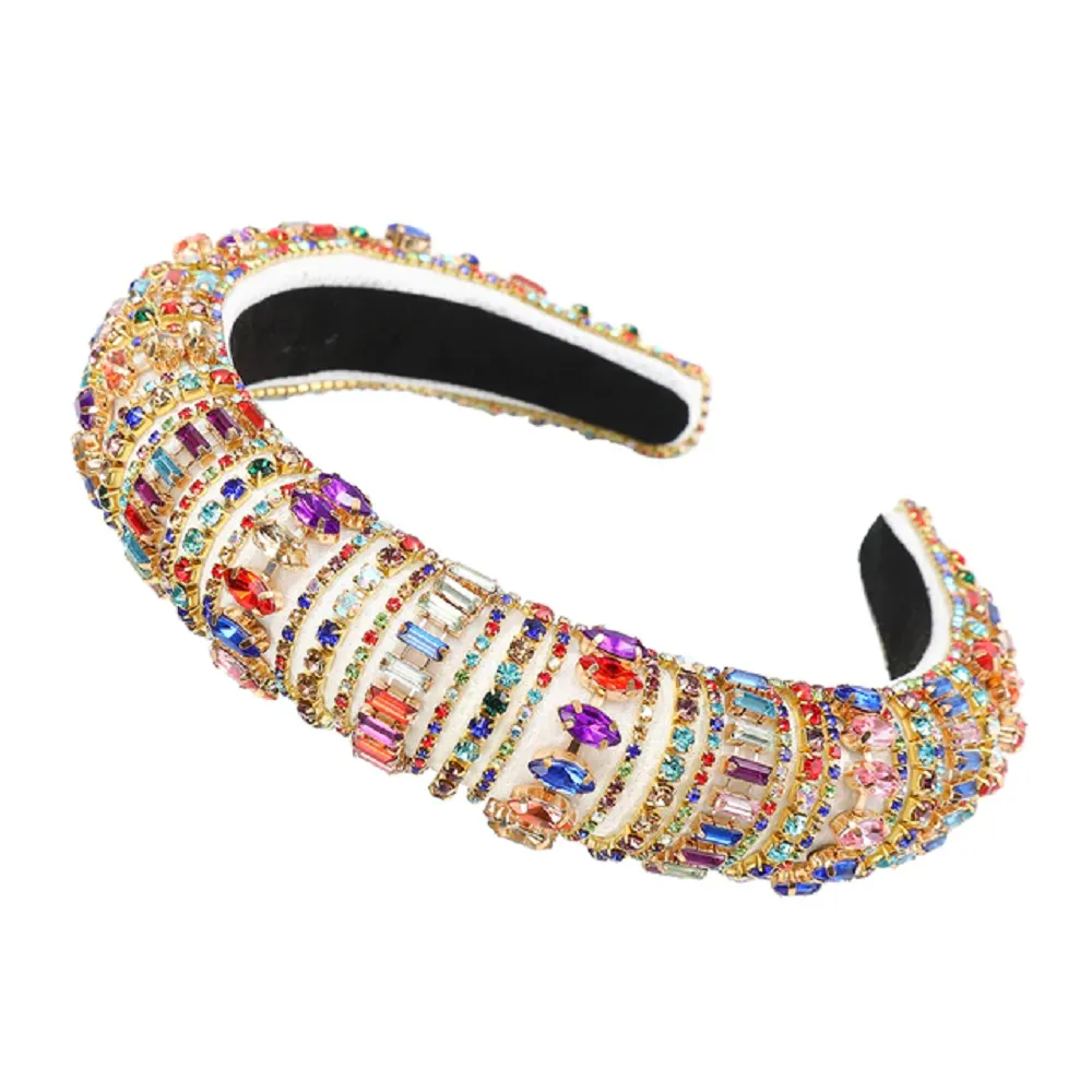 Sparkly padded colourful rhinestones headbands iciCosmetic™