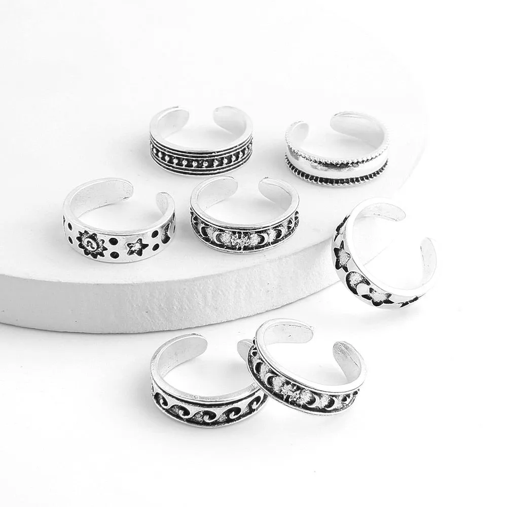 SUMMER TOES ADJUSTABLE RINGS