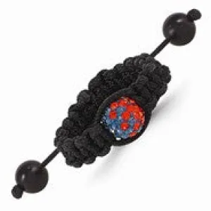 Swarovski Elements Charlottesville Spirit Macrame Ring