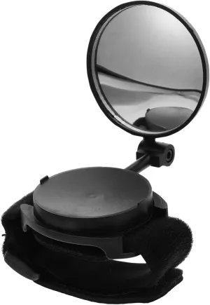 Totority Rear View Wrist Guard Bike Mirror Cycling Mirror with Wrist Strap for Riding for Mountain and Road Cyclists