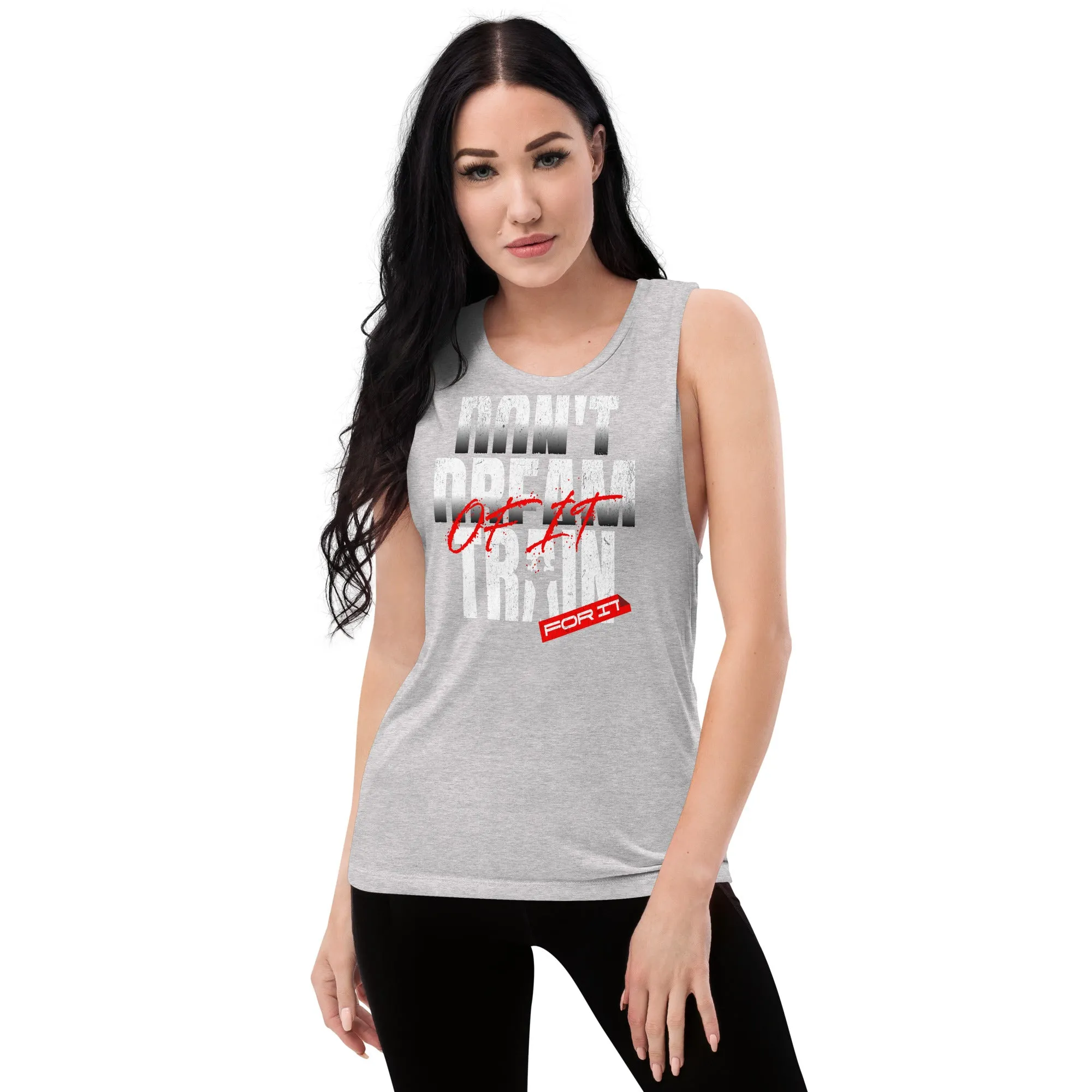 Train For It Ladies’ Muscle Tank