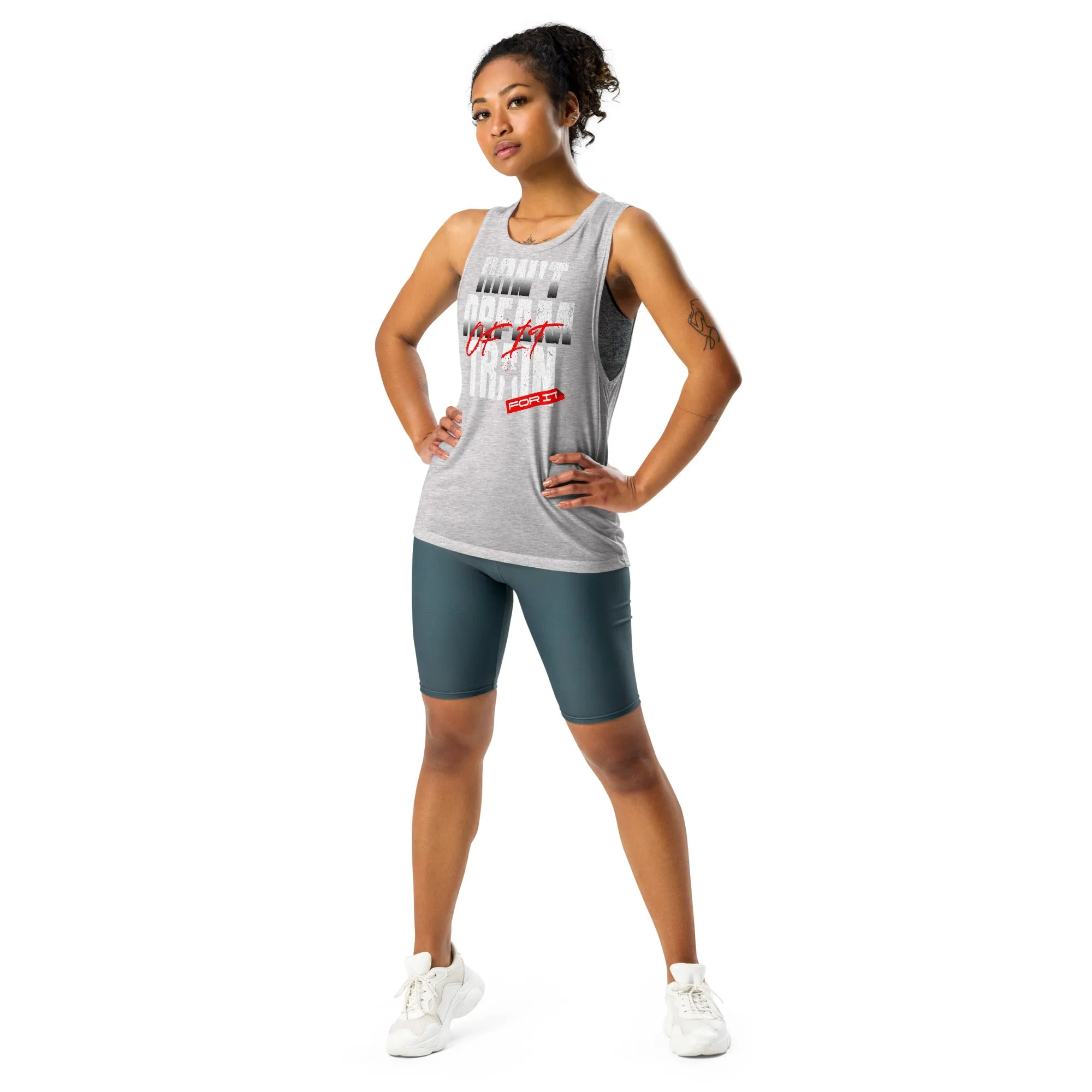 Train For It Ladies’ Muscle Tank