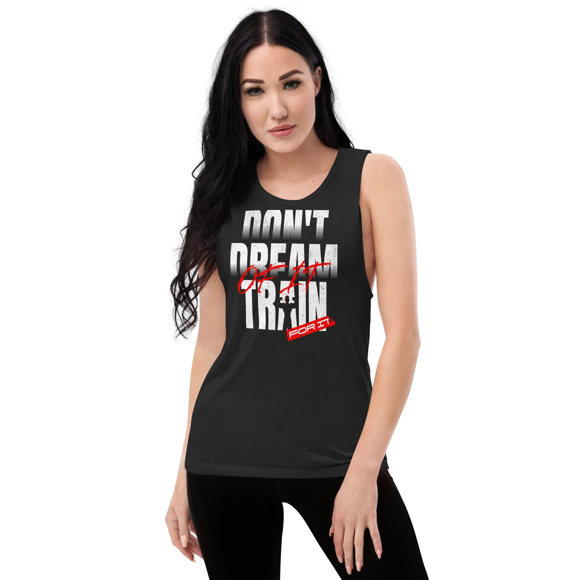 Train For It Ladies’ Muscle Tank