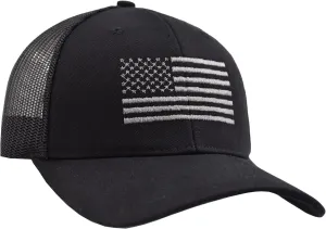 TSSGBL American Flag Trucker Hat [ M, L, XL,XXL] Men Women Snapback Breathable Mesh-Back USA Patriotic Baseball Cap