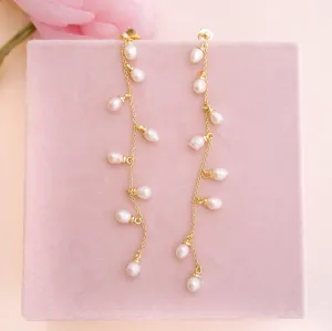 Whispering Pearl Drop Earrings