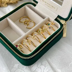 Wholesale 18K Gold Plating 12 Constellation Copper Rings